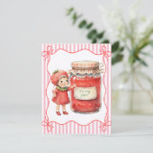 Strawberry Jam Birthday Invite Digital Download 招待状 (スタンド正面)