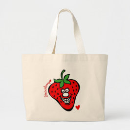 Strawberry *Jumbo Tote ラージトートバッグ