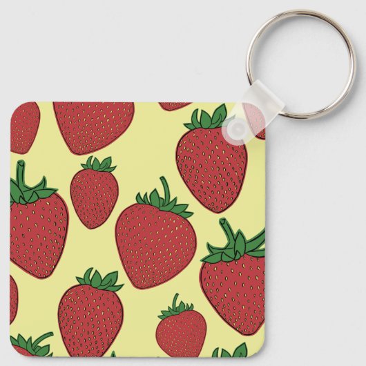 Strawberry Key Chain キーホルダー (裏面)