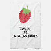 Strawberry Kitchen Towel | Cute Fruit-Themed キッチンタオル (縦)