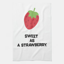 Strawberry Kitchen Towel | Cute Fruit-Themed キッチンタオル