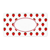 Strawberry Labels ラベル (正面)