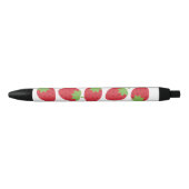 Strawberry Lover Gift Pen, 黒ボールペン (正面)