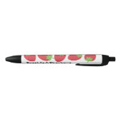 Strawberry Lover Gift Pen, 黒ボールペン (ボトム)