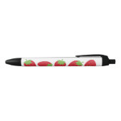 Strawberry Lover Gift Pen, 黒ボールペン (トップ)