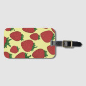 Strawberry Luggage Tag ラゲッジタグ (正面横)