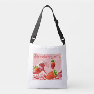 Strawberry milk(神奈川沖浪裏) クロスボディバッグ