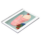 Strawberry Milkshake ノートブック (左側)