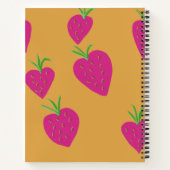 Strawberry Notebookカスタマイズ ノートブック (裏面)