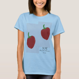 Strawberry Painting Design Tシャツ
