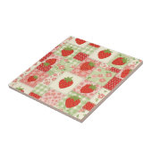 Strawberry Patchwork Picnic (4) タイル (側面)