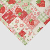 Strawberry Patchwork Picnic (4) 薄葉紙 (詳細)