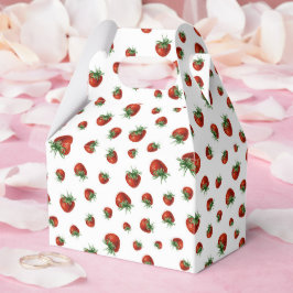 Strawberry Pattern フェイバーボックス