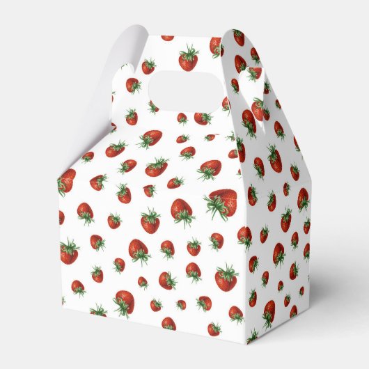 Strawberry Pattern フェイバーボックス (裏面サイド)