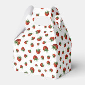 Strawberry Pattern フェイバーボックス (正面サイド)