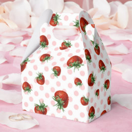 Strawberry Pattern フェイバーボックス
