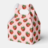 Strawberry Pattern フェイバーボックス (正面サイド)