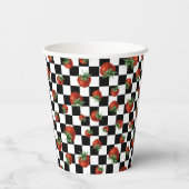 Strawberry Pattern 紙コップ (裏面)