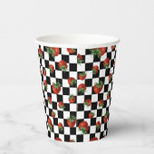 Strawberry Pattern 紙コップ (右)