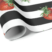 Strawberry Pattern Baby Shower  ラッピングペーパー (ロールコーナー)