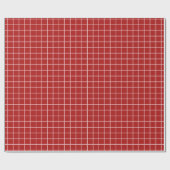 Strawberry Pattern Baby Shower  ラッピングペーパー (フラット)