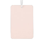 Strawberry Personalized Air Freshener カーエアーフレッシュナー (裏面)