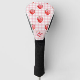 Strawberry Personalized Golf Head Cover ゴルフヘッドカバー