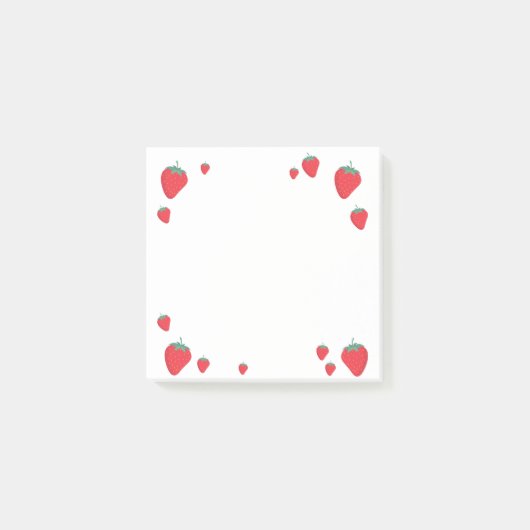 Strawberry Post-It ポストイット (正面)
