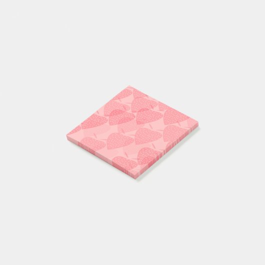 Strawberry Post it Notes ポストイット (アングル)