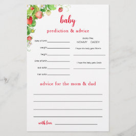 Strawberry Predictions and Advice チラシ