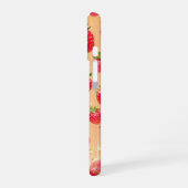 Strawberry Rain Phone Case iPhone 16ケース (左側面)