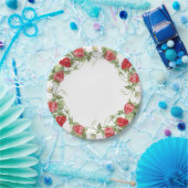 Strawberry Red ペーパープレート (パーティー)