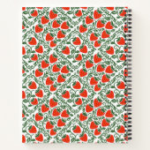 Strawberry Rustic Farmhouse French Country Recipe ノートブック (裏面)