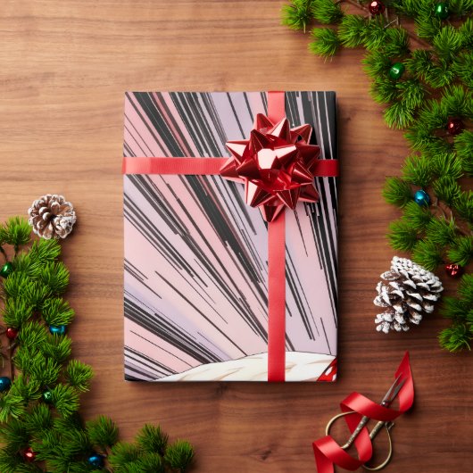 Strawberry Shortcake Nostalgia ラッピングペーパー (クリスマスギフト)