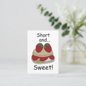 Strawberry Shortcake Short and Sweet Funny Bakery 名刺 (スタンド正面)