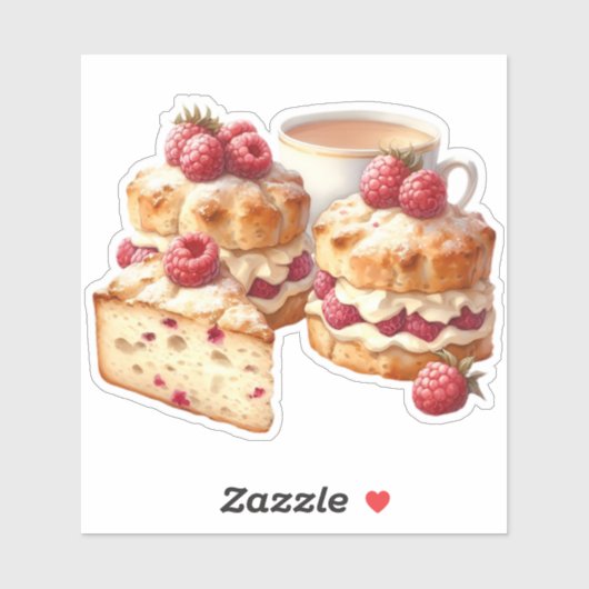 Strawberry Shortcake Sticker | Cozy Dessert シール (シート)