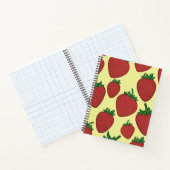 Strawberry Spiral Notebook ノートブック (内部)