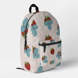 Strawberry Sprinkle Backpack  プリントバックパック