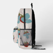 Strawberry Sprinkle Backpack プリントバックパック (右)