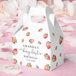 Strawberry Summer Party Favor Boxes フェイバーボックス