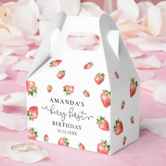 Strawberry Summer Party Favor Boxes フェイバーボックス