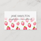 Strawberry Sweet Sweetsプロフィール 名刺 (正面)