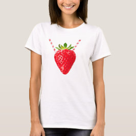 「STRAWBERRY」 Tシャツ