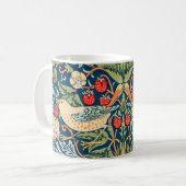 Strawberry Thief, Famous Painting コーヒーマグカップ (正面左)