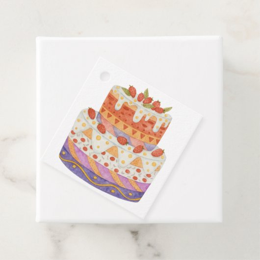 Strawberry two-tier cake フェイバータグ (インサイチュ)