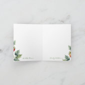 Strawberry Vintage Motif Note Card ノートカード (内部)