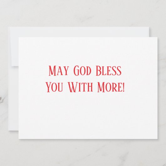 Strawberry Warmth Birthday Christian Card カード (裏面)