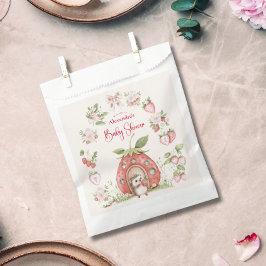 Strawberry Woodland Baby Shower フェイバーバッグ