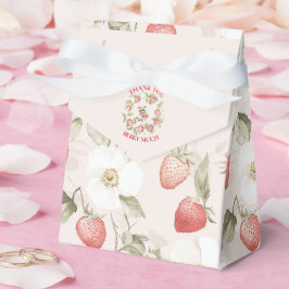 Strawberry Woodland Baby Shower フェイバーボックス