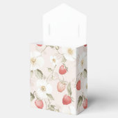 Strawberry Woodland Baby Shower フェイバーボックス (オープン)